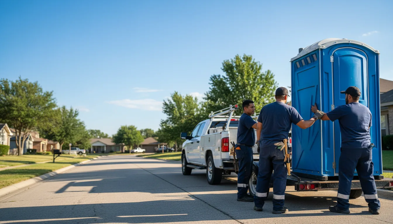 Portable Toilet Rental in Crown, PA near me